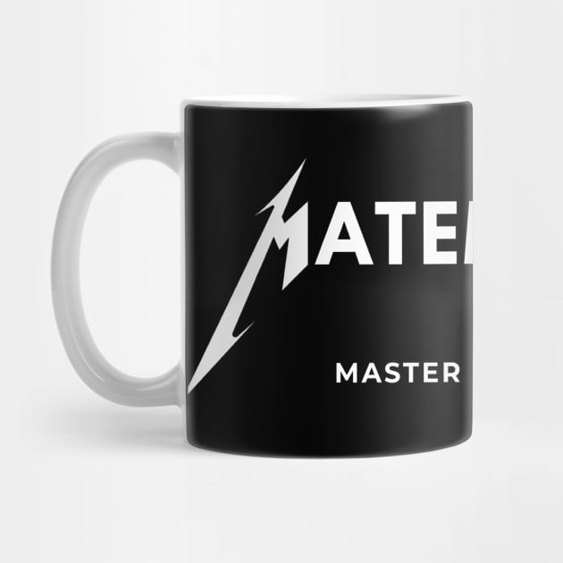 Mathematics Master of Numbers by Stylecombinator